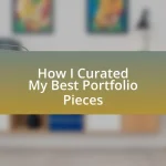 How I Curated My Best Portfolio Pieces