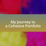 My Journey to a Cohesive Portfolio