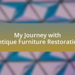 My Journey with Antique Furniture Restoration